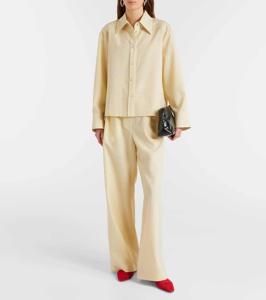 Wool shirt