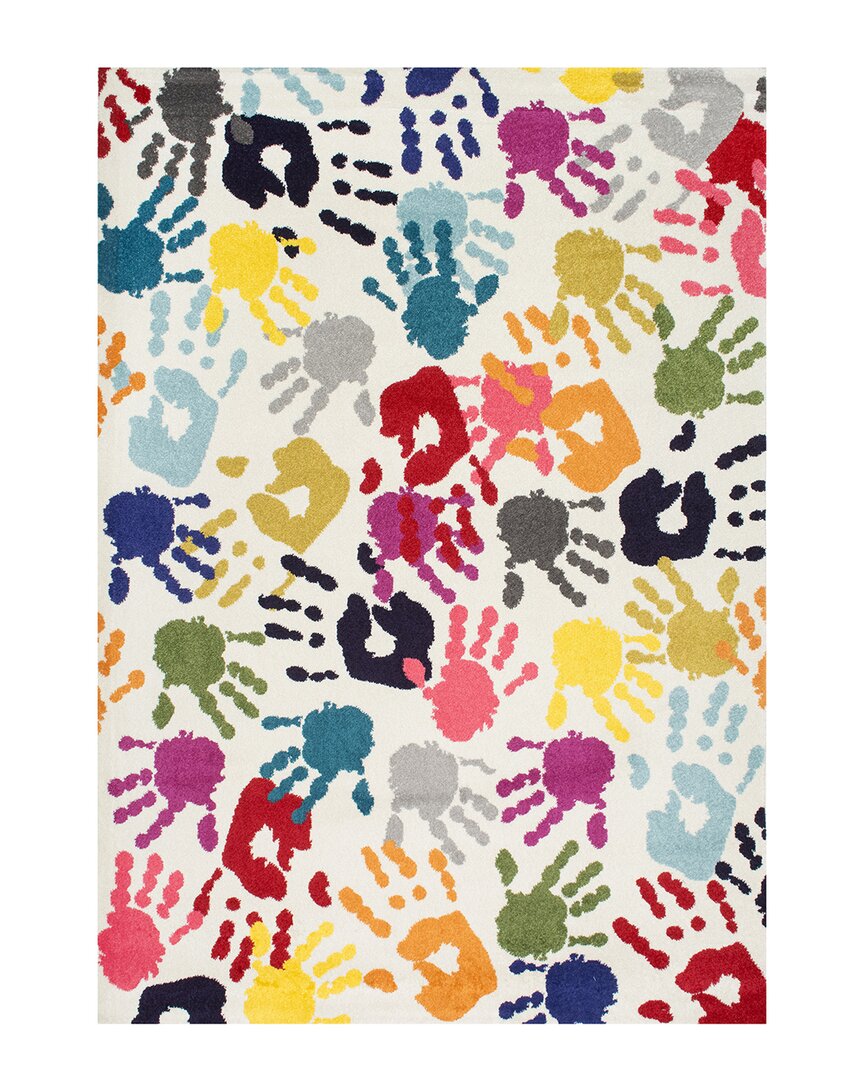 Pinkie Handprint Rug