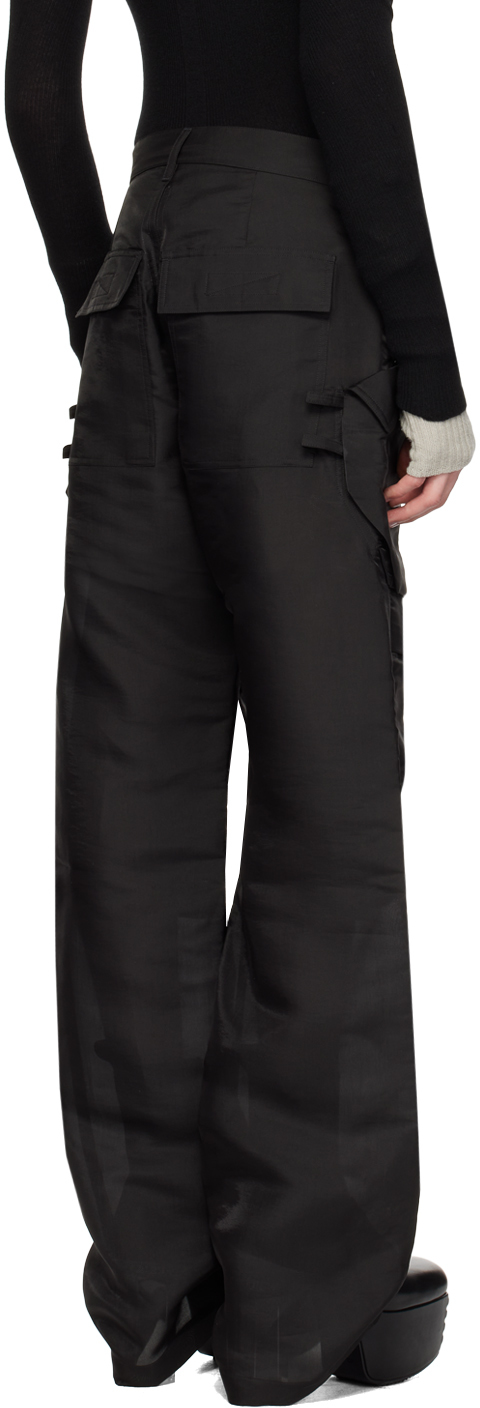 Rick Owens Black Stefan Cargo Pants