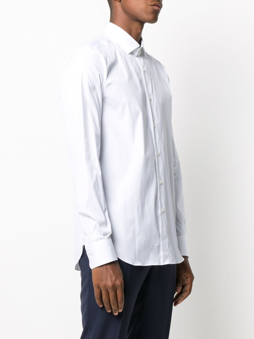 White Slim-fit Shirt