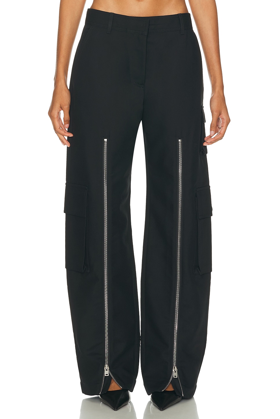 Acne Studios Pytail Trouser in Black - Black. 42 also
