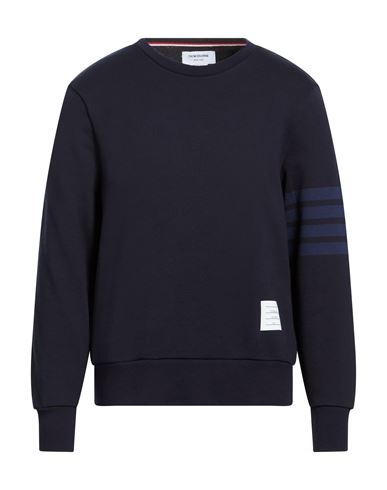 Man Sweatshirt Navy Size 1 Cotton