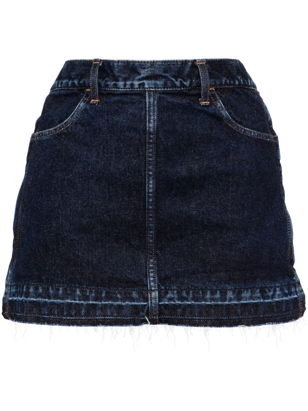 Denim mini skirt - Blue