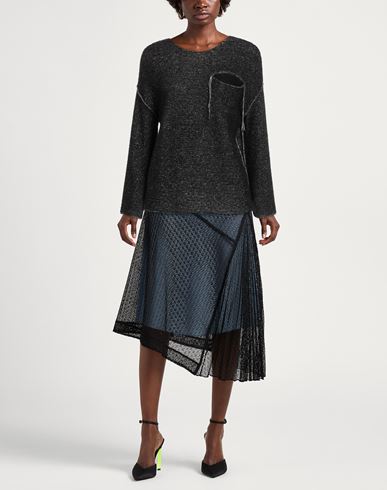 Aviù Woman Sweater Black Size 4 Virgin Wool, Acrylic, Polyamide, Mohair wool