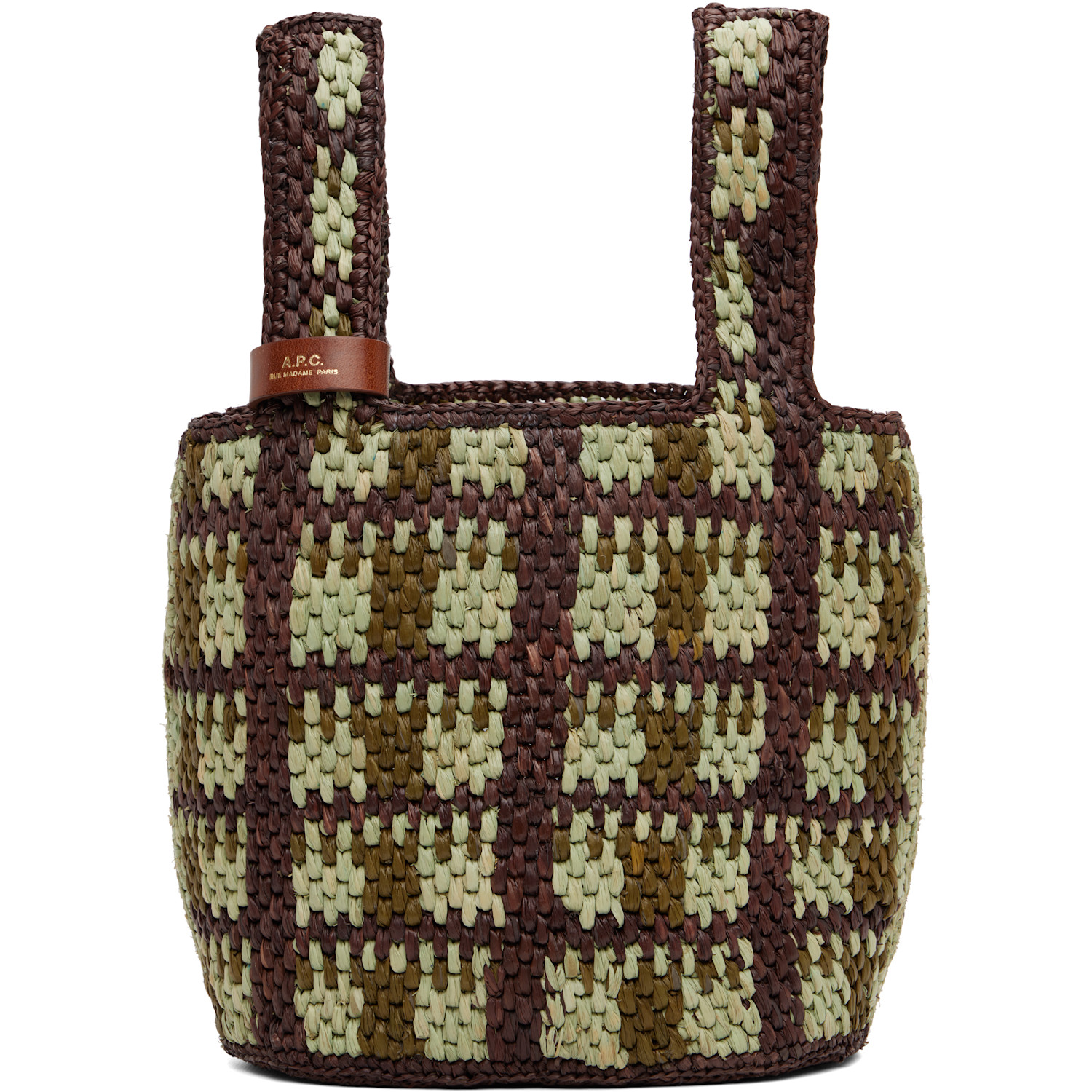 Brown & Green Pecan Bag