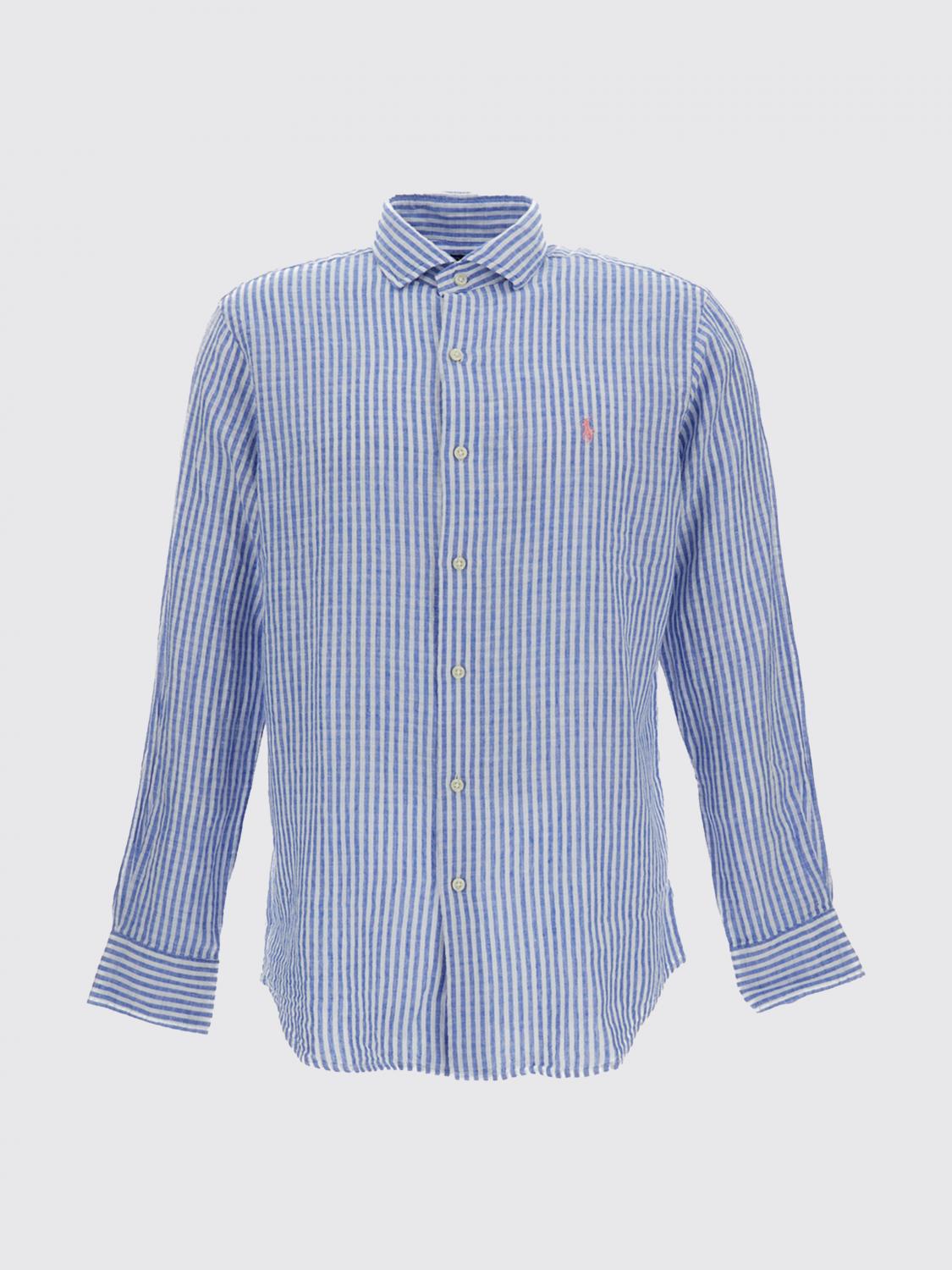 Shirt Men color Blue