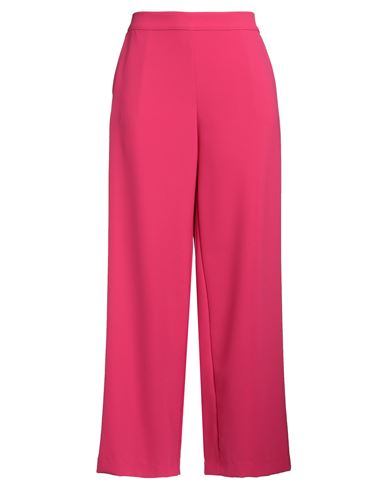 Clips Woman Pants Fuchsia Size 6 Polyester, Elastane