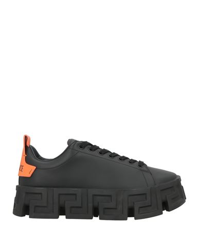 Man Sneakers Black Size 6.5 Calfskin