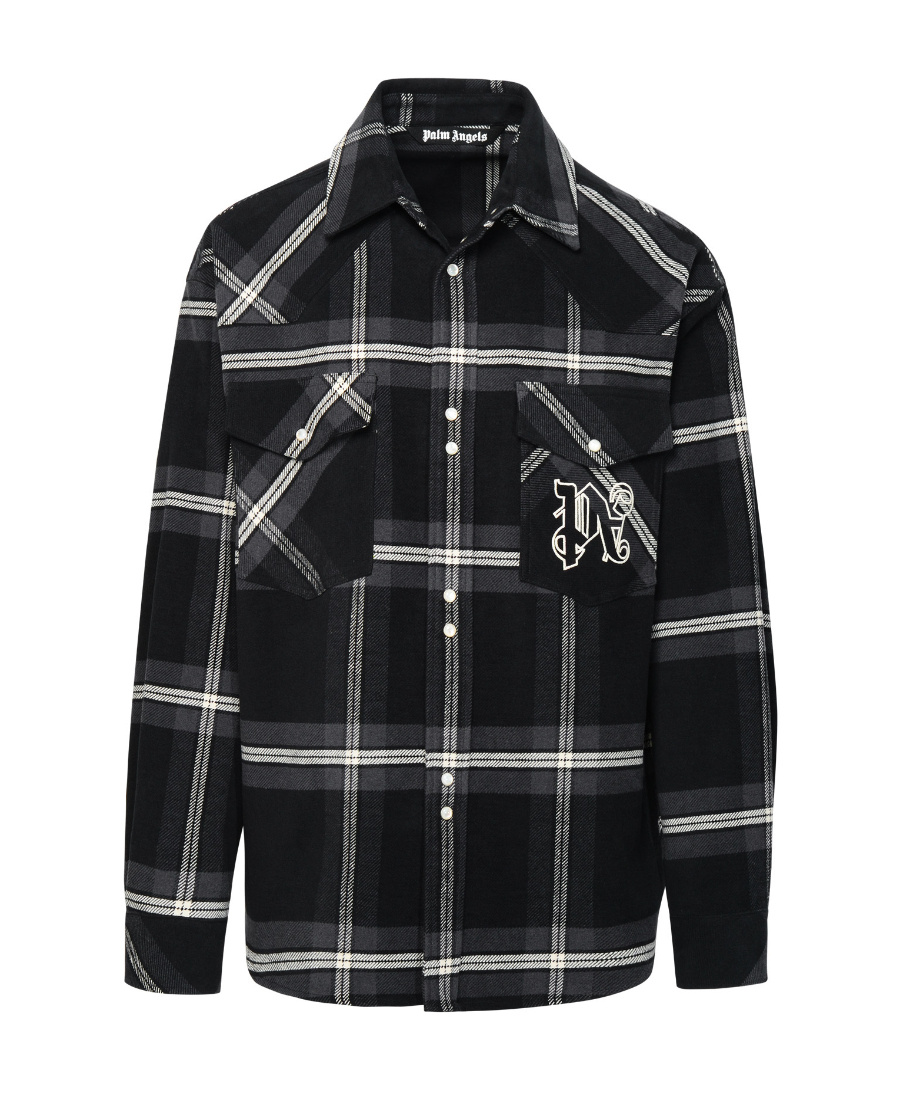 Monogram Checked Overshirt