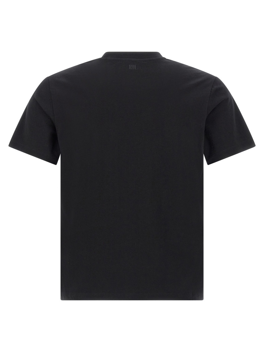 Black cotton t-shirt