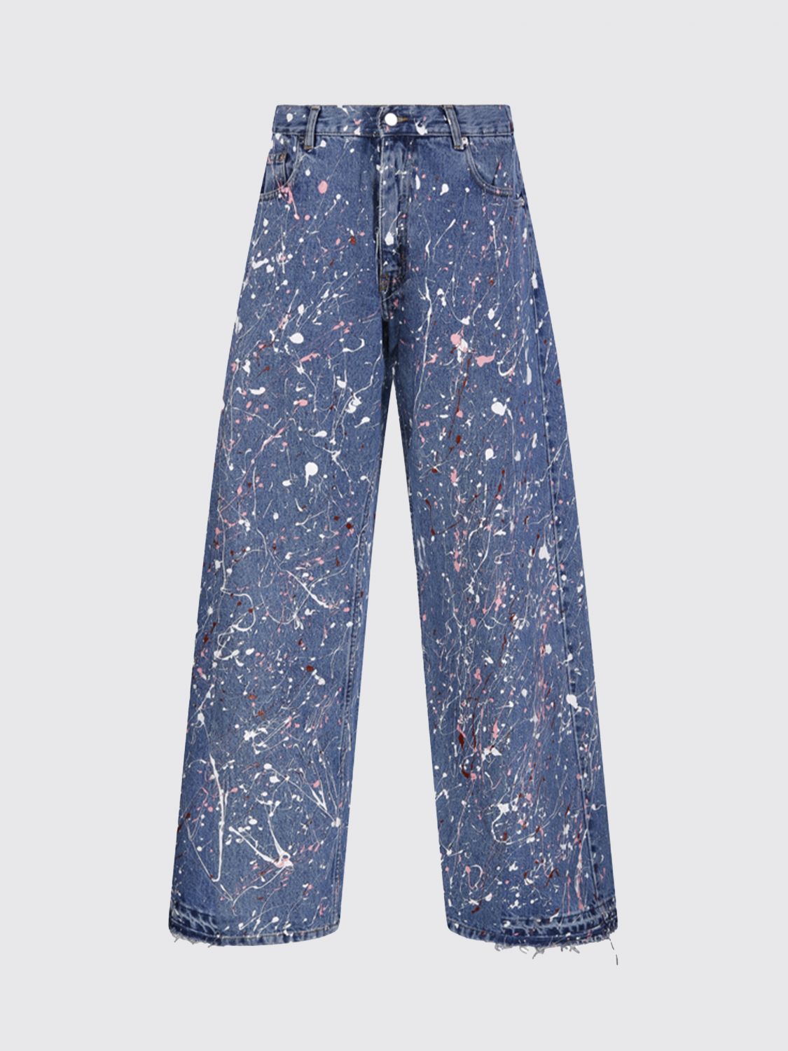 E. L.V. DENIM Jeans Woman color Blue