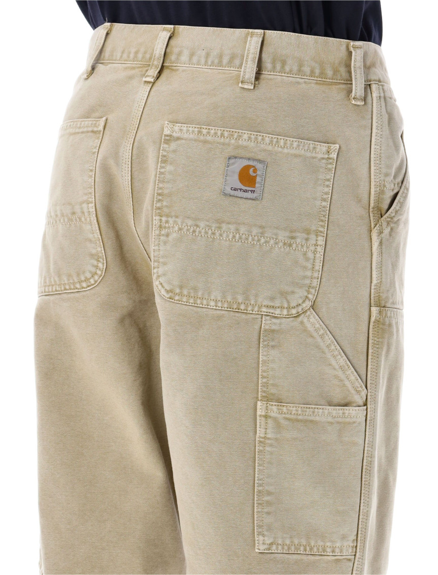 Carhartt Wip - workwear canvas pants reinforced knee design