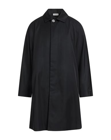 Man Overcoat & Trench Coat Black Size S Polyamide, Wool