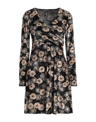 Woman Mini dress Black Size 4 Polyester, Elastane