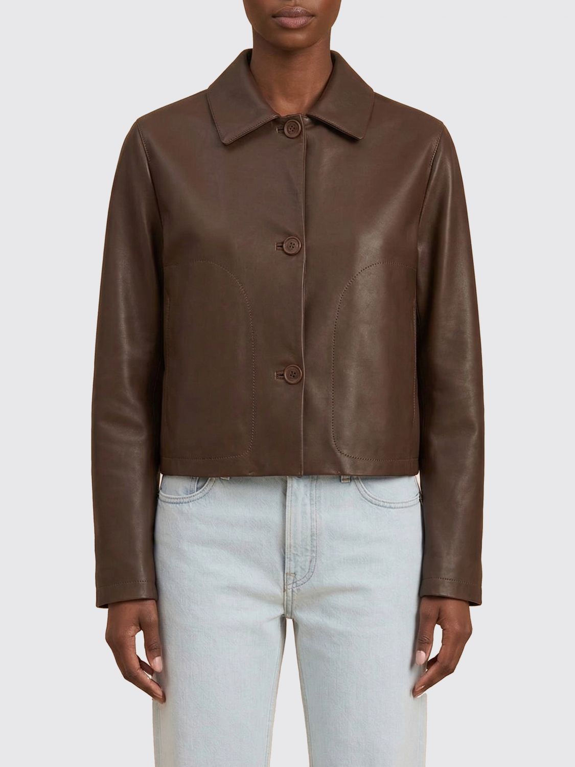 Jacket Woman color Biscuit