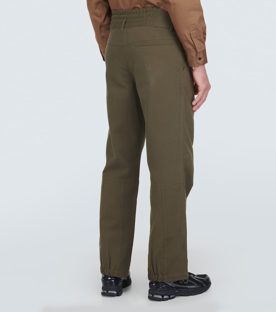 Boot cotton twill cargo pants