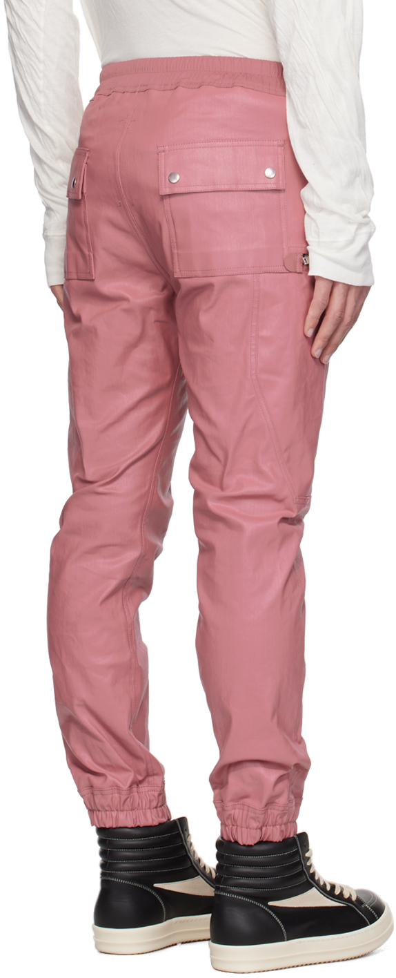 Rick Owens Pink Bauhaus Cargo Pants