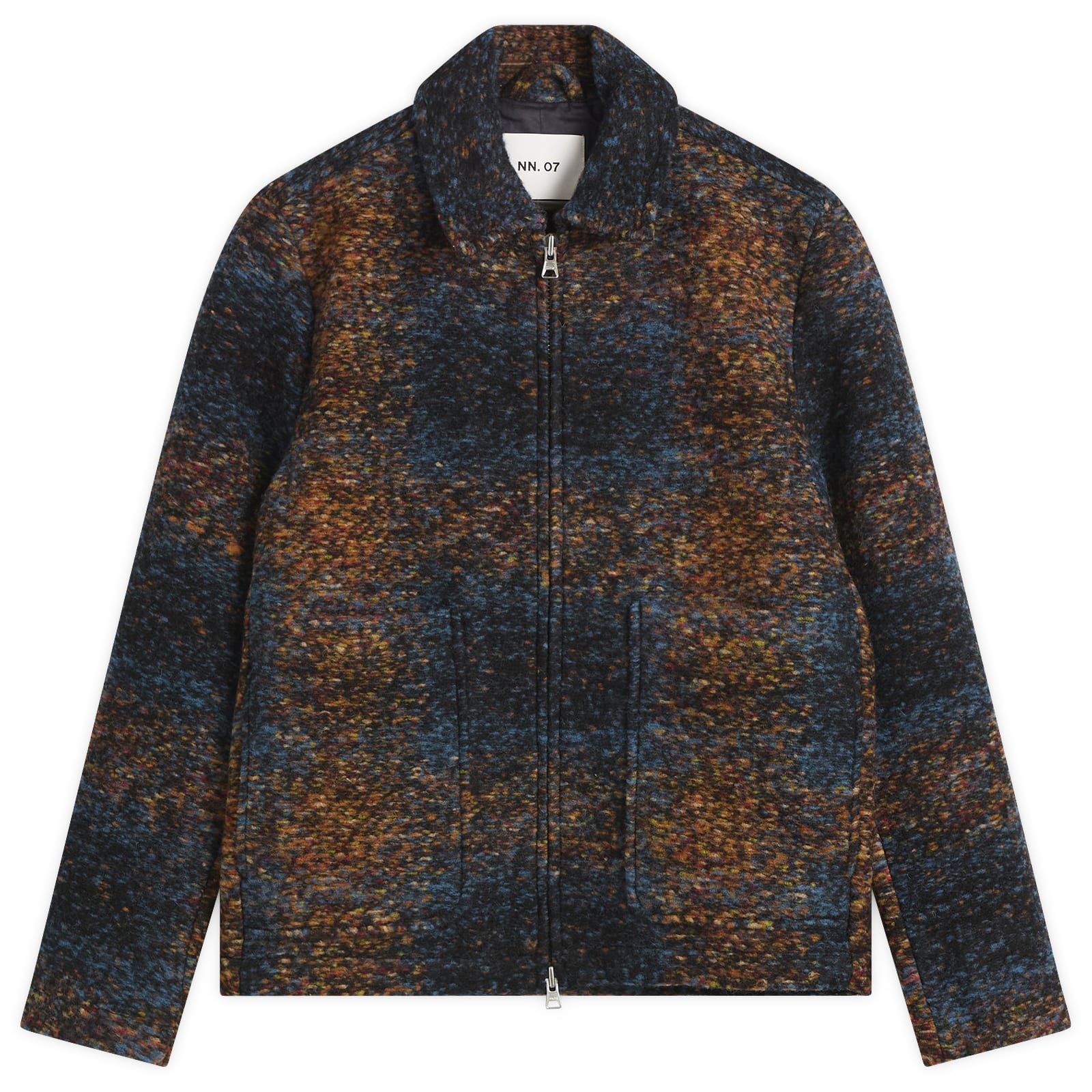 Men's Gael Boucle Wool Jacket Blue Multi