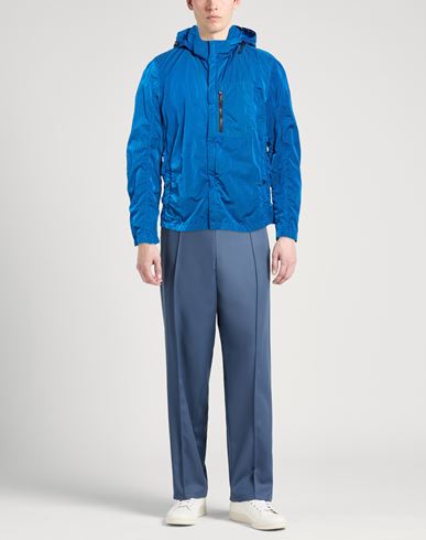 Man Jacket Bright blue Size L Polyamide