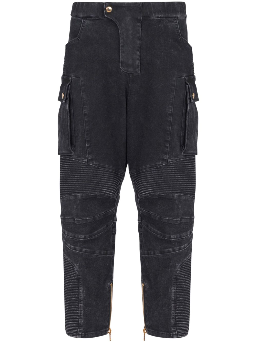Cargo jeans - Black