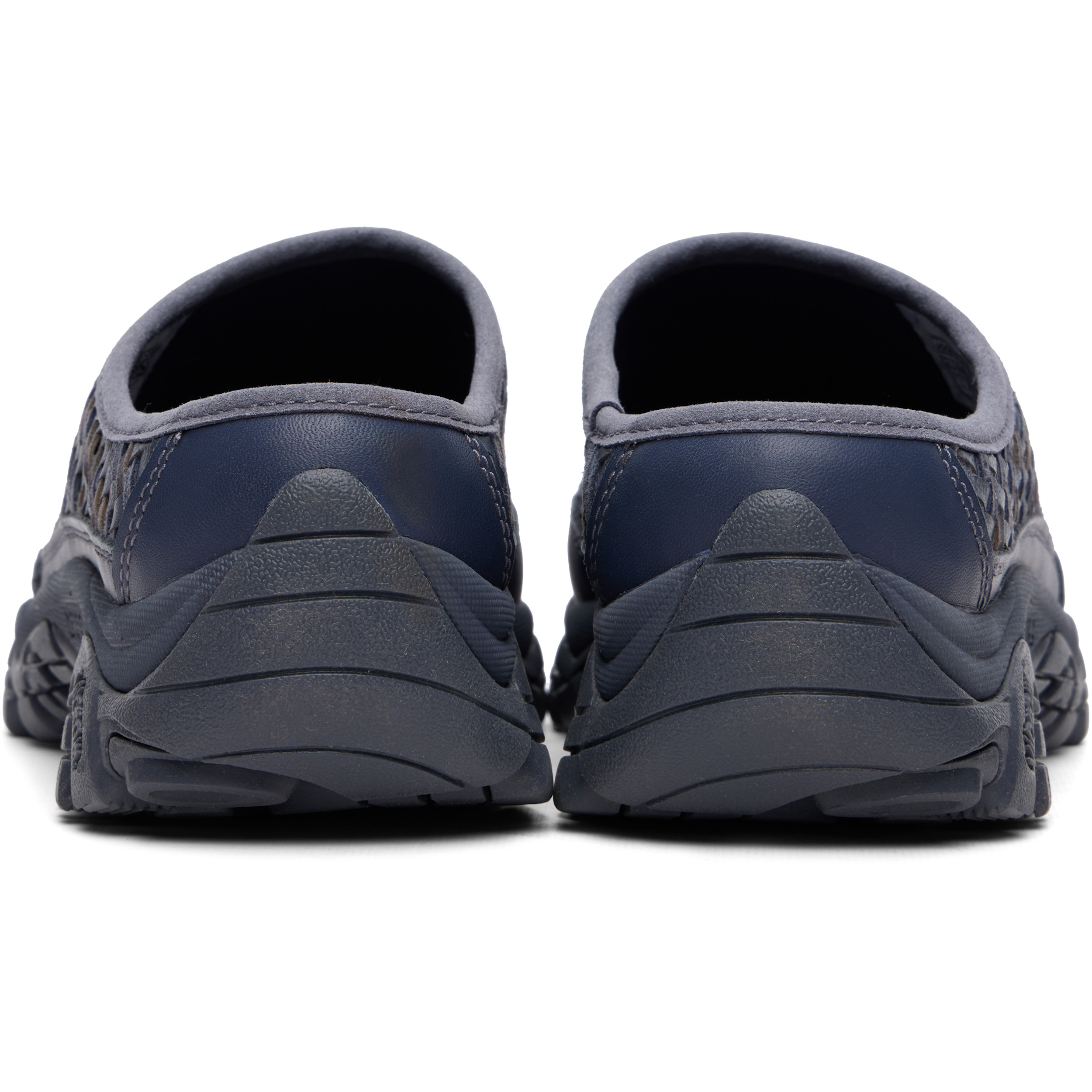 Gray Moab 2 Leather Slide Flats