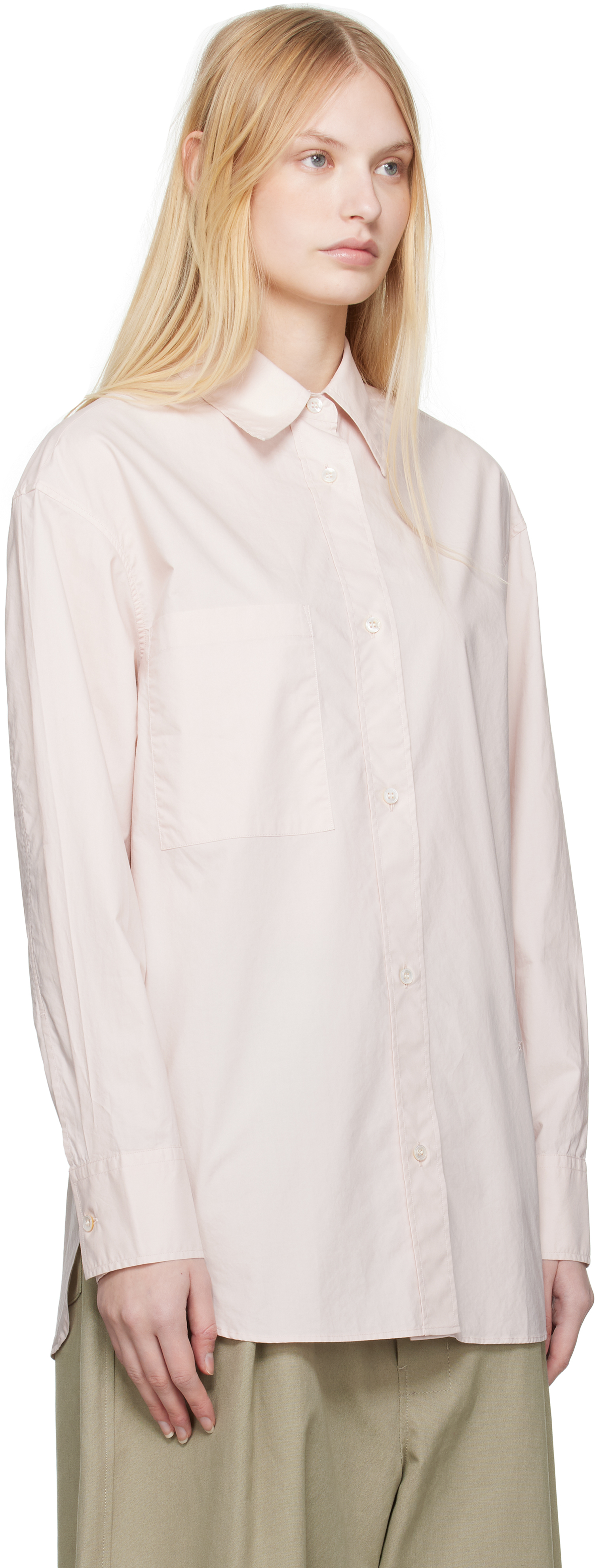 Studio Nicholson Pink Leto Shirt