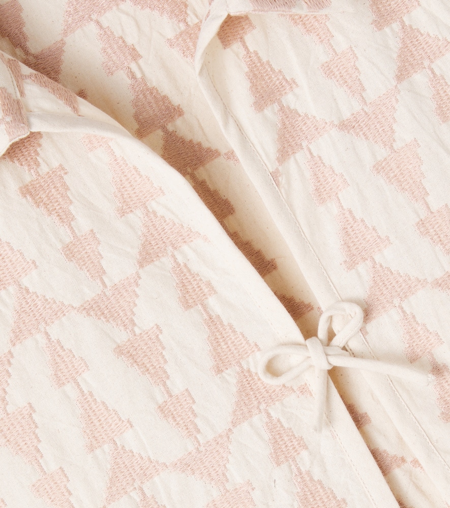 Neeltje printed cotton gilet