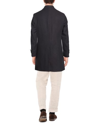 Man Coat Midnight blue Size 36 Wool, Polyester, Polyamide