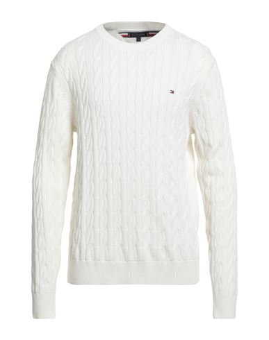 Man Sweater Cream Size XL Cotton