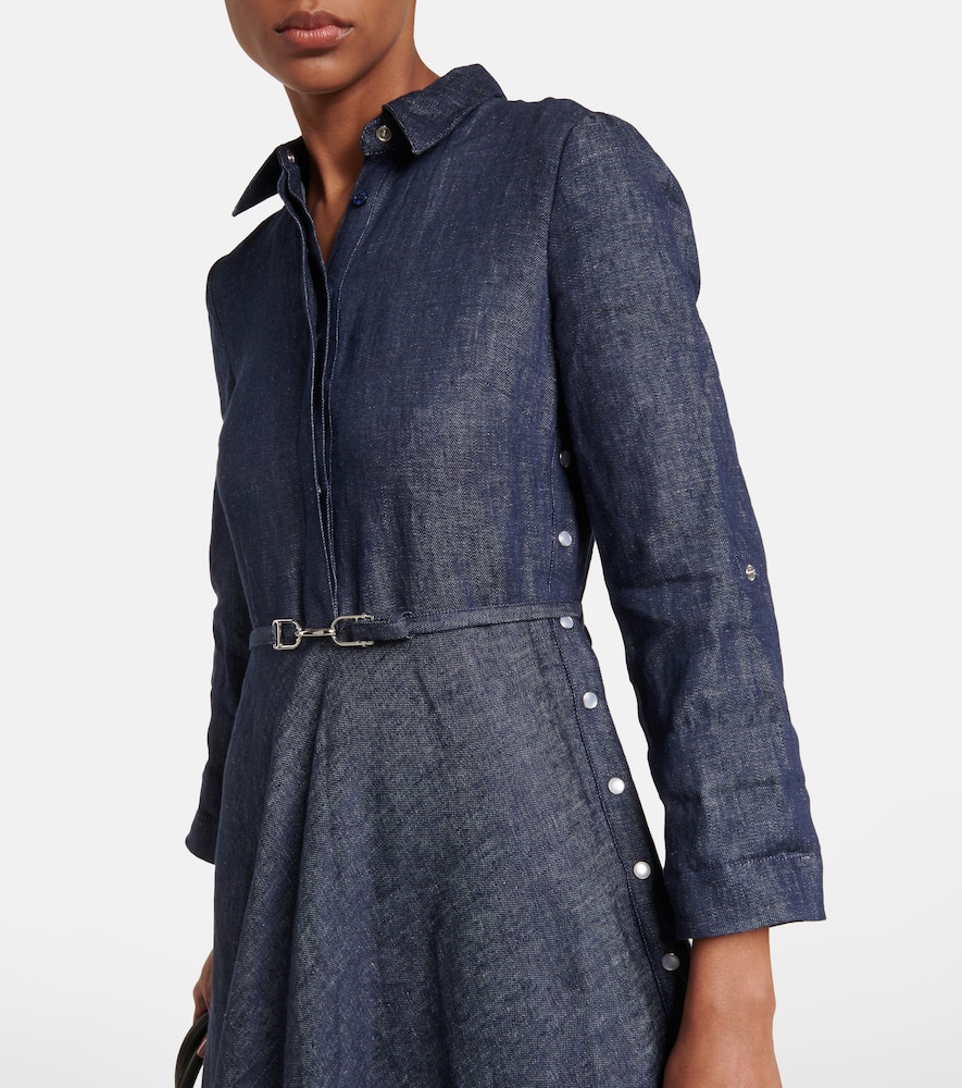 Gabriela Hearst Marley denim midi dress