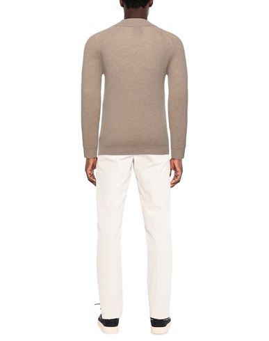 N. o.w. Andrea Rosati Cashmere Man Sweater Beige Size XL Cashmere