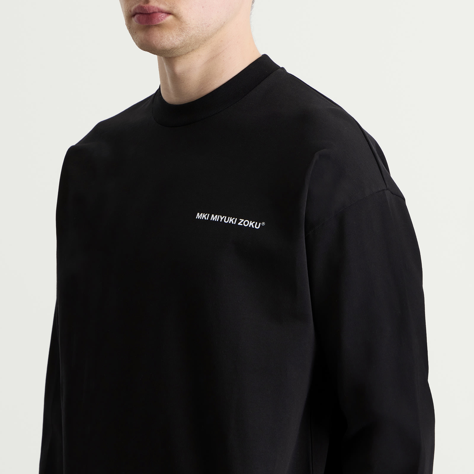 Men's Uniform Long Sleeve T-Shirt Black