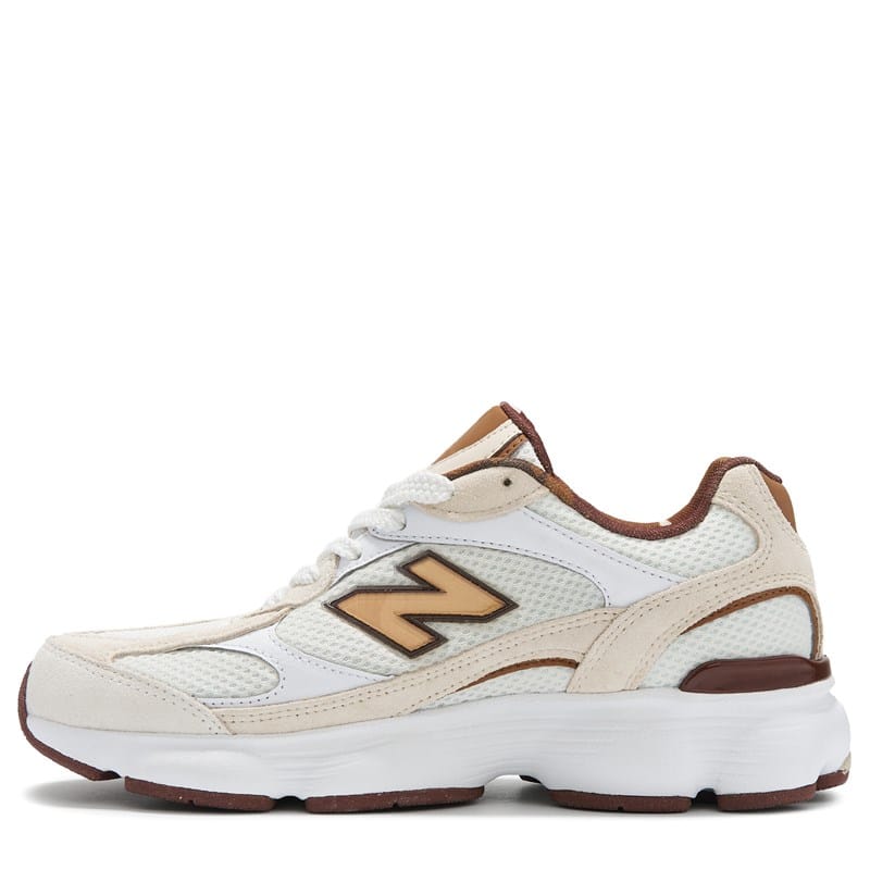 Women's 603 Retro Sneakers (Seasalt/Brown)