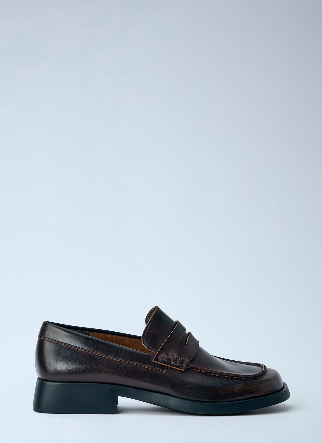Donna Leather Loafers - Woman Loafers Brown Eu