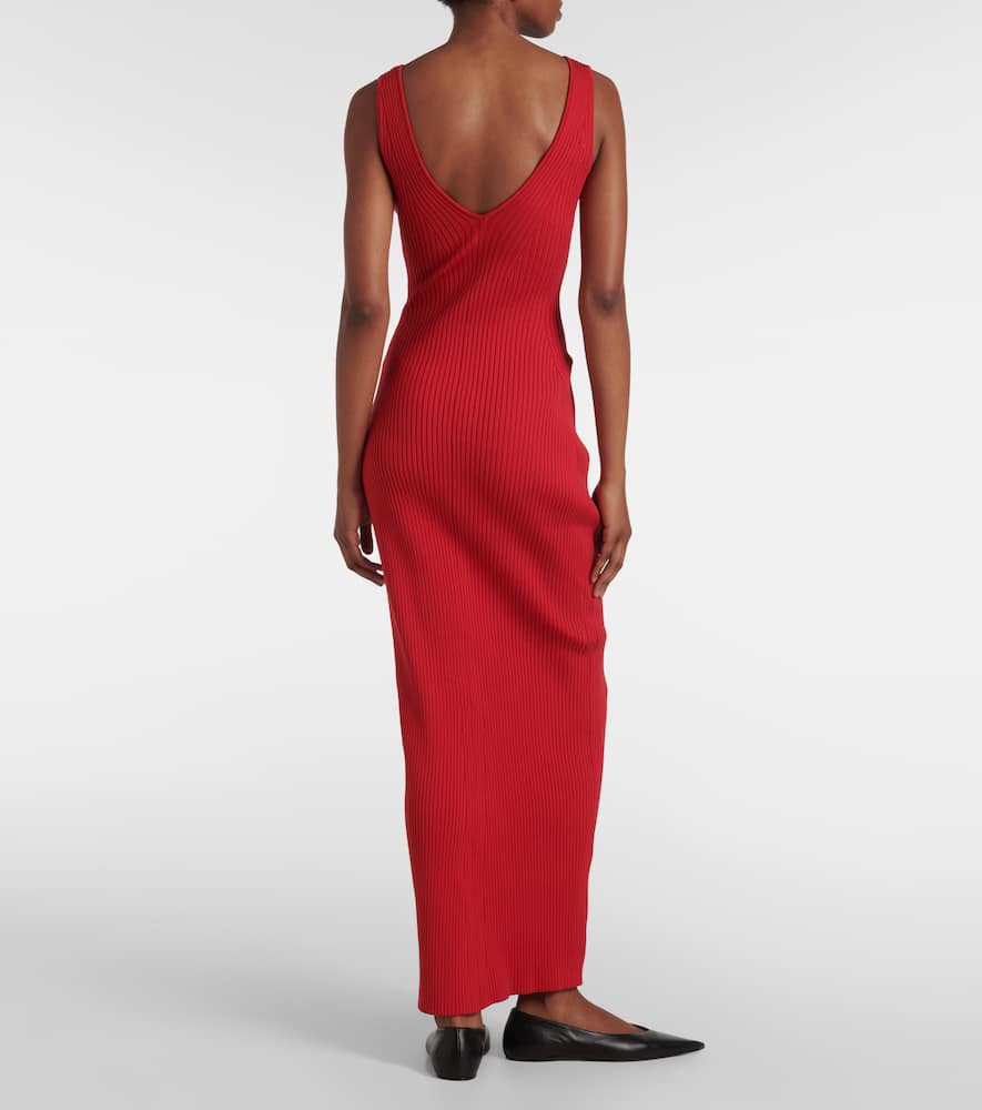 Davian silk-blend maxi dress
