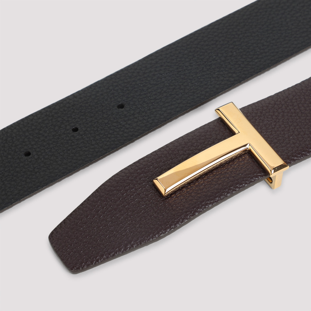 Dark Brown Icon Belt