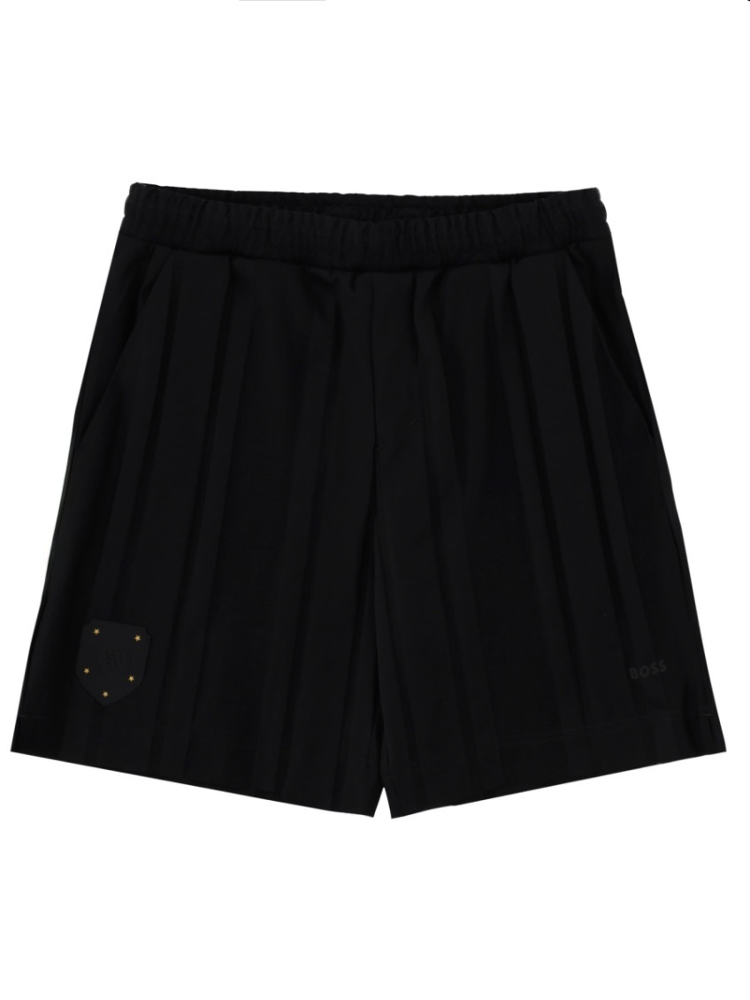 Black Stripes Shorts