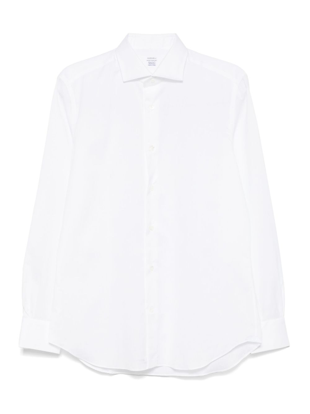 Mazzarelli spread-collar shirt - White