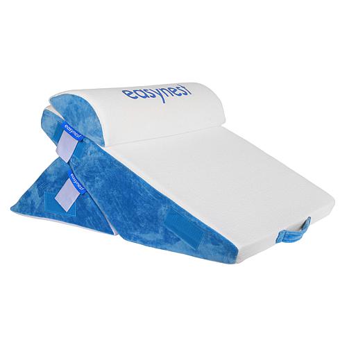 EasyNest Memory Foam Customizable Bed Wedge 3pc Pillow Set