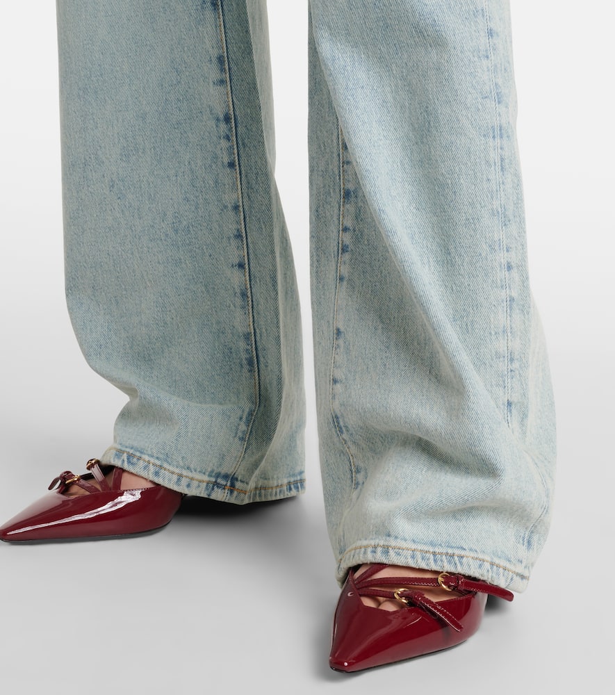 Tess Trouser high-rise straight jeans