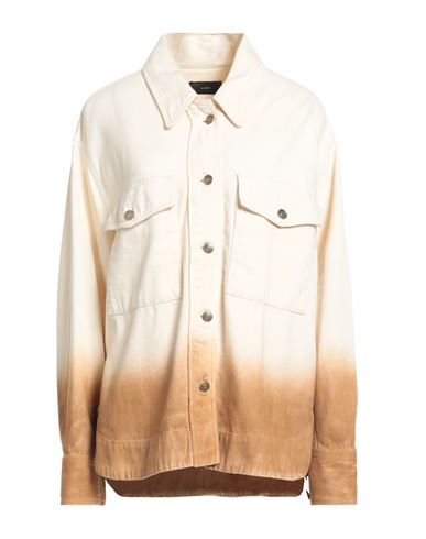 Woman Denim outerwear Beige