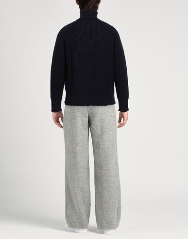 Man Turtleneck Midnight blue Size L Wool