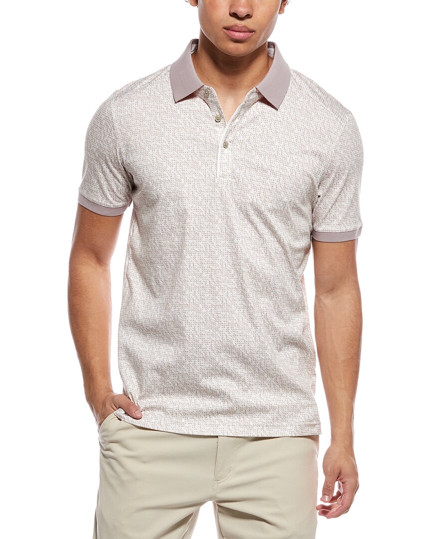 Brushed Dot Polo Shirt