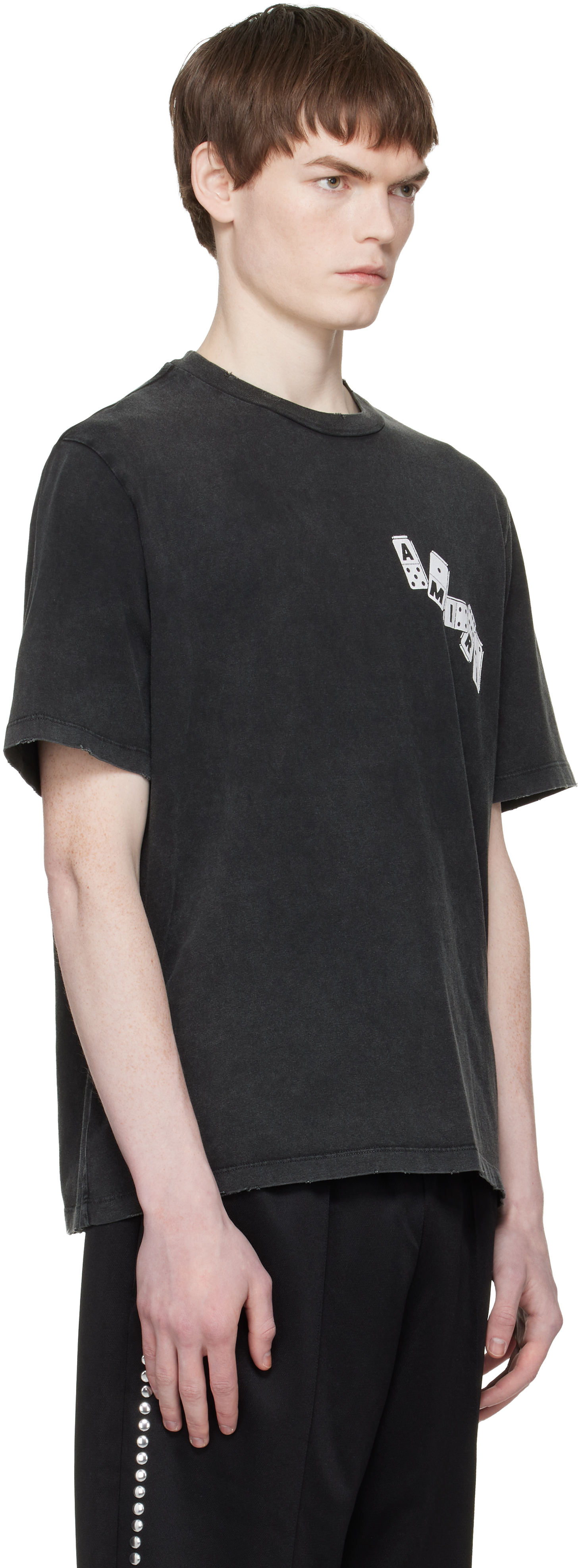 Black '' Domino T-shirt