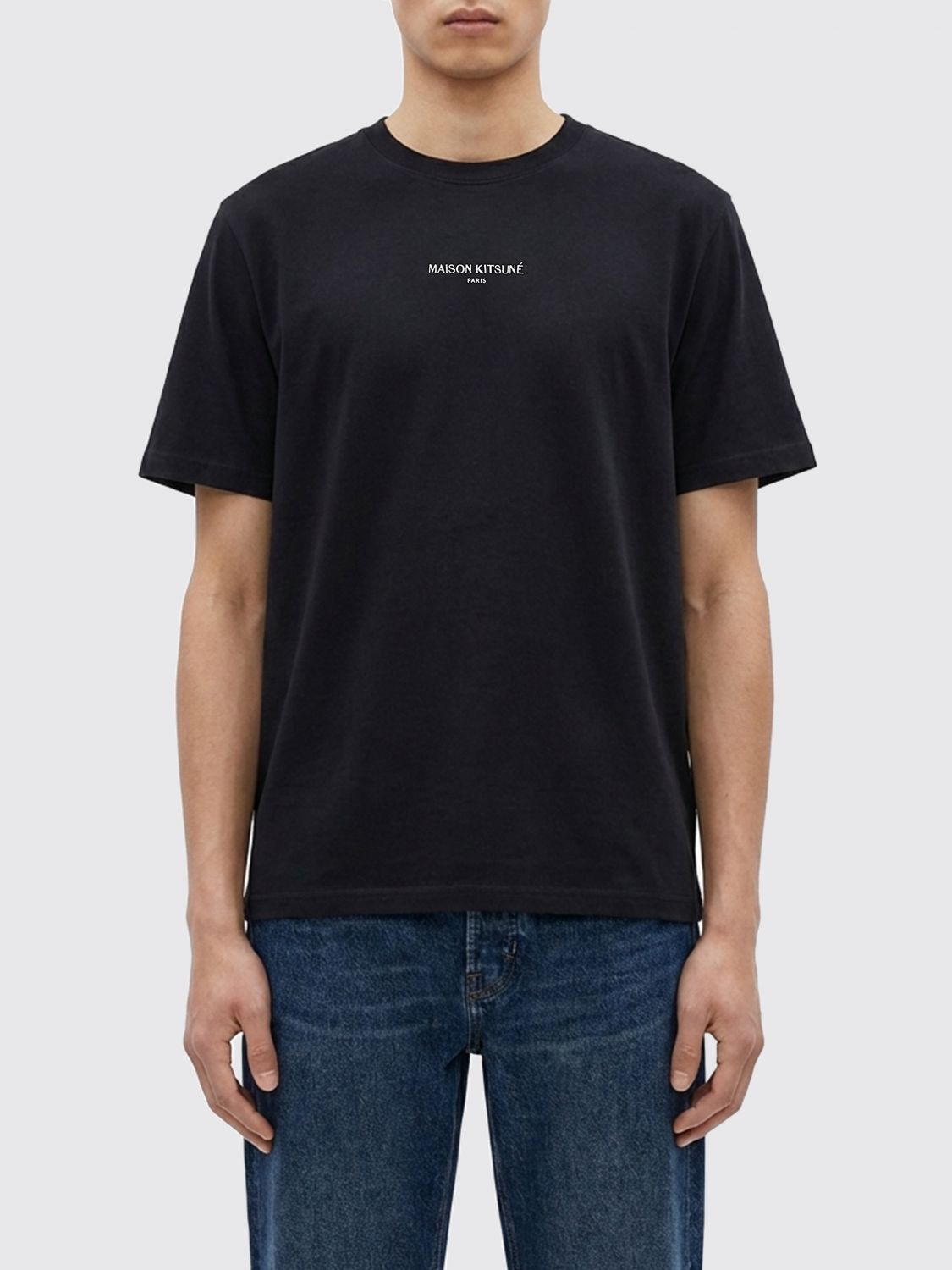 T-Shirt MAISON KITSUNÉ Men color Black