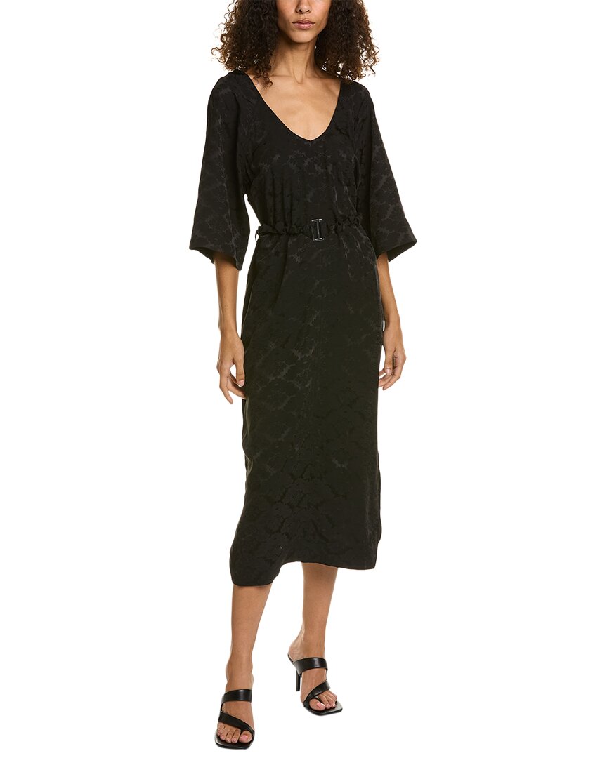Jacquard Midi Dress