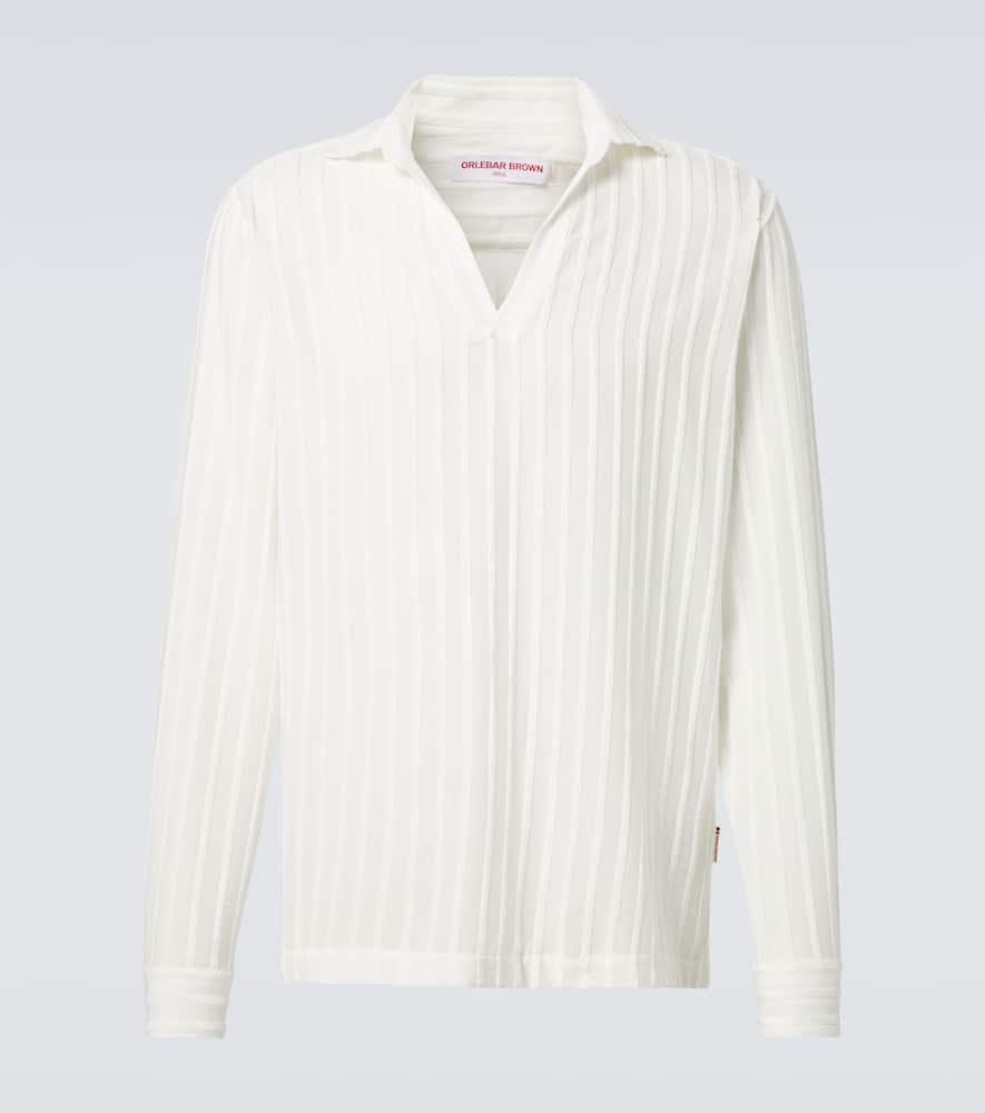 Ridley striped polo shirt