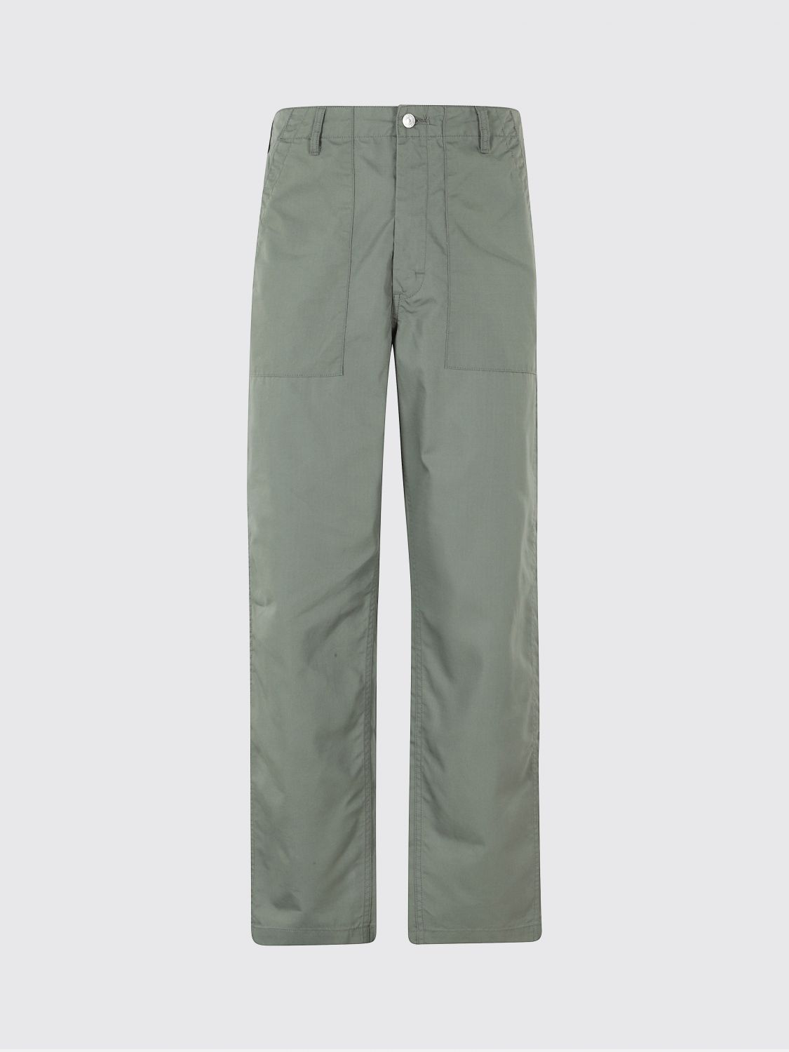 Pants Men color Green