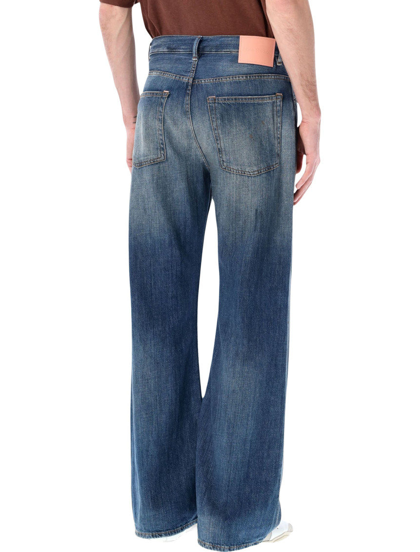 Acne Studios - trafalgar denim trousers mid waist