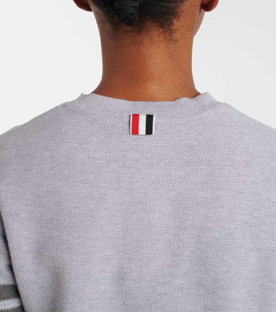4-Bar cotton jersey T-shirt